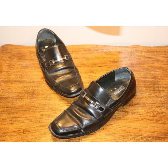 9.5 MENS DRESSY LOAFERS,men leather loafers 9.5,9.5 loafers,mens leather loafers main image 9